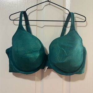 Cacique Deep Teal Underwire Bra